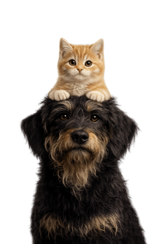 HundKatze-freigestellt